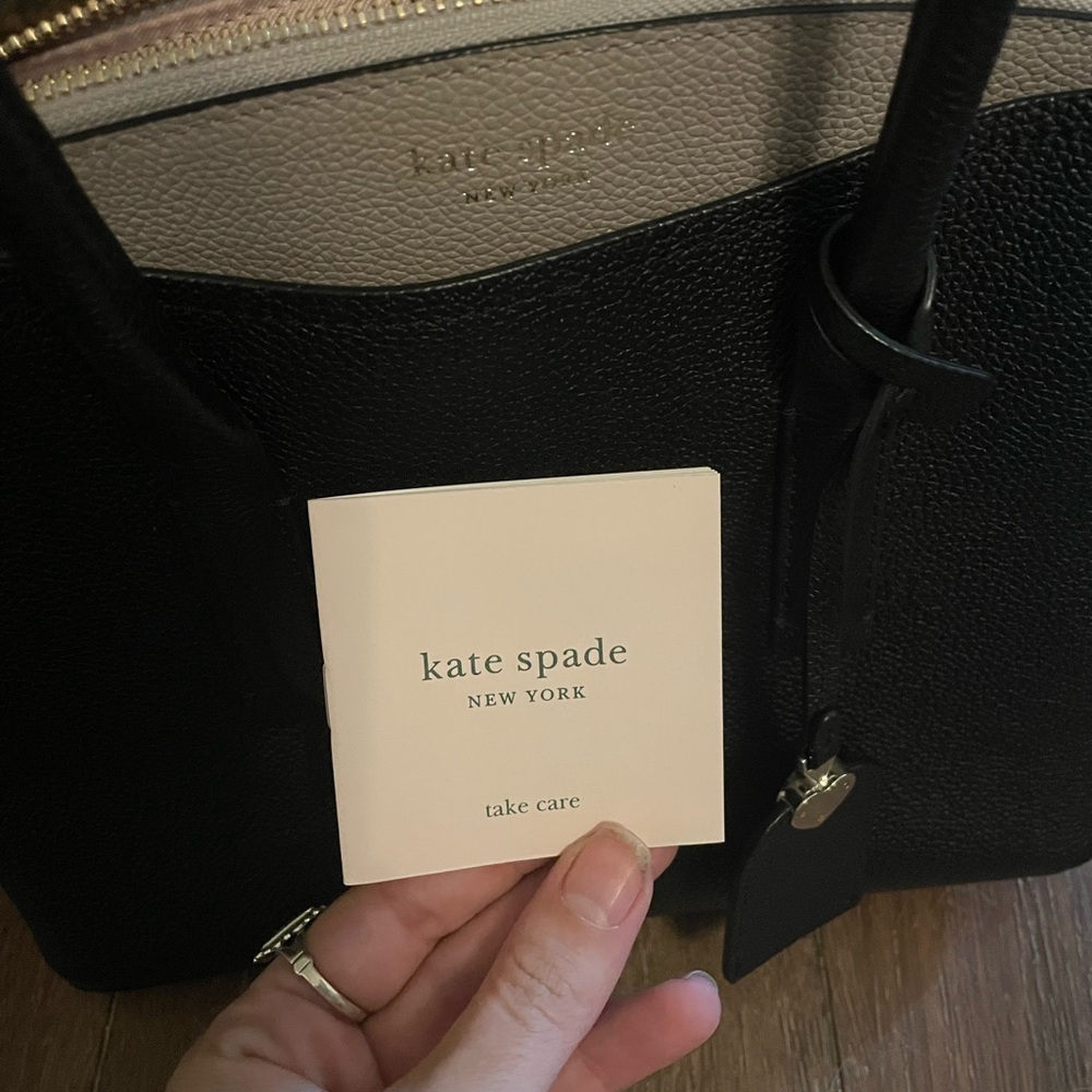 Kate Spade Margaux Medium Satchel Leather Shoulder Bag with matching wallet - Picture 8 of 13